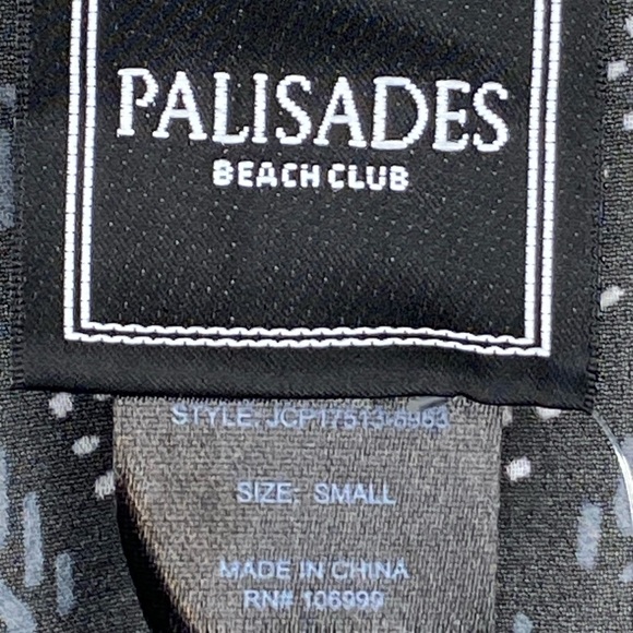 ⭐️Palisades Swim Club Beach Coverup Drawstring waist Geometric Print Size Small - Picture 8 of 10